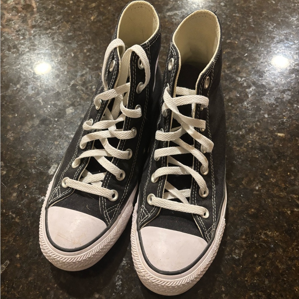 High-Top Black Converse